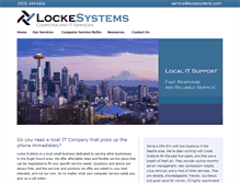 Tablet Screenshot of lockesystems.com